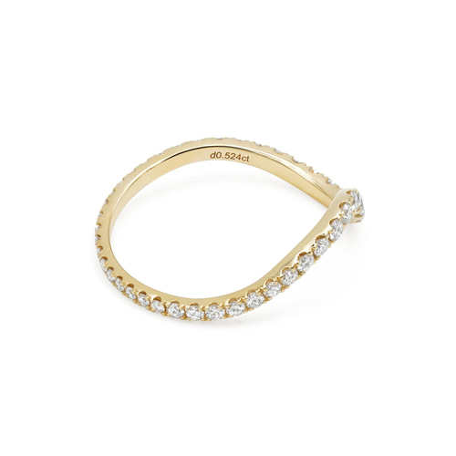 ロープ状フルエタニティリング J-R240528（4週間発送） 指輪・リング  