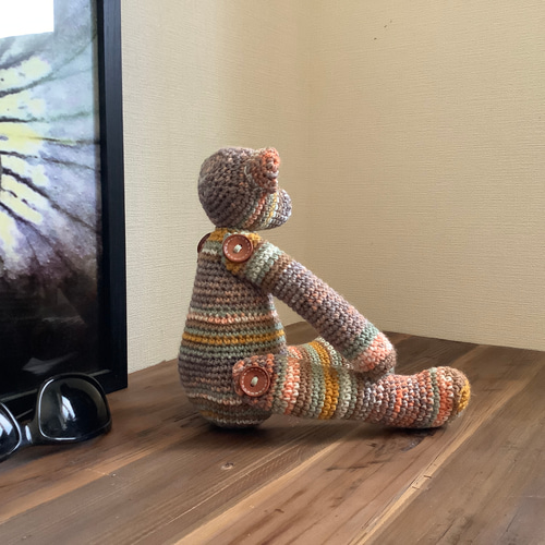 ♪大人可愛い♪くまの編みぐるみ♪ あみぐるみ Nella foresta