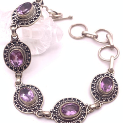 天然石エメラルド silver925ブレスレット-A20 ブレスレット ugtehire 