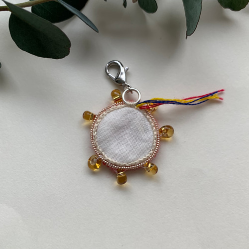 オーダーメイド バレエ衣装 チュチュ 刺繍ビーズブローチ/キーチャーム