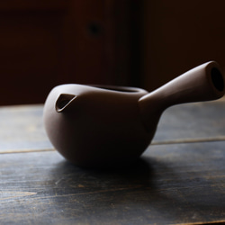 「初めて急須をお迎えする方にもおすすめ」　愛知県常滑産・蓋なし急須・茶・360cc 4枚目の画像