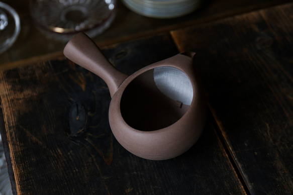 「初めて急須をお迎えする方にもおすすめ」　愛知県常滑産・蓋なし急須・茶・360cc 10枚目の画像