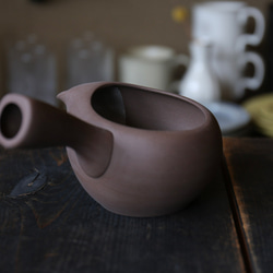 「初めて急須をお迎えする方にもおすすめ」　愛知県常滑産・蓋なし急須・茶・360cc 7枚目の画像