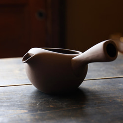 「初めて急須をお迎えする方にもおすすめ」　愛知県常滑産・蓋なし急須・茶・360cc 2枚目の画像