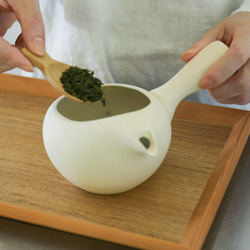 「初めて急須をお迎えする方にもおすすめ」　愛知県常滑産・蓋なし急須・茶・360cc 16枚目の画像