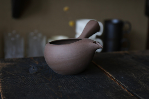 「初めて急須をお迎えする方にもおすすめ」　愛知県常滑産・蓋なし急須・茶・360cc 9枚目の画像