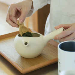 「初めて急須をお迎えする方にもおすすめ」　愛知県常滑産・蓋なし急須・茶・360cc 17枚目の画像