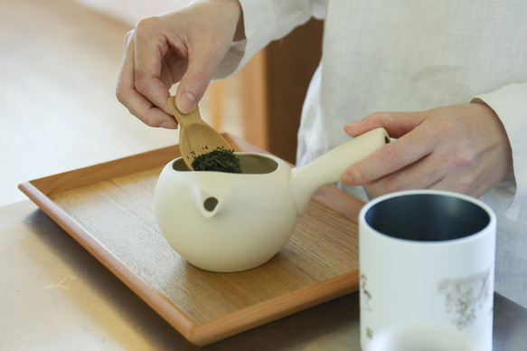 「初めて急須をお迎えする方にもおすすめ」　愛知県常滑産・蓋なし急須・茶・360cc 17枚目の画像