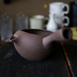 「初めて急須をお迎えする方にもおすすめ」　愛知県常滑産・蓋なし急須・茶・360cc 8枚目の画像