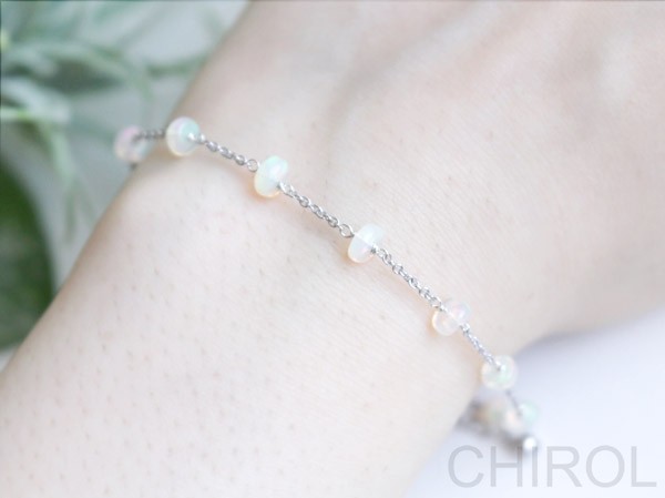 オパール○  ブレスレット/ SV925