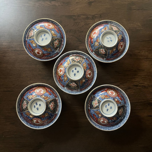 古伊万里　染付芙蓉手蓋物　冨貴長春　状態良し　飴玉入れ 古伊万里 染付芙蓉手蓋物 冨貴長春 状態良し 飴玉入れ - メルカリ