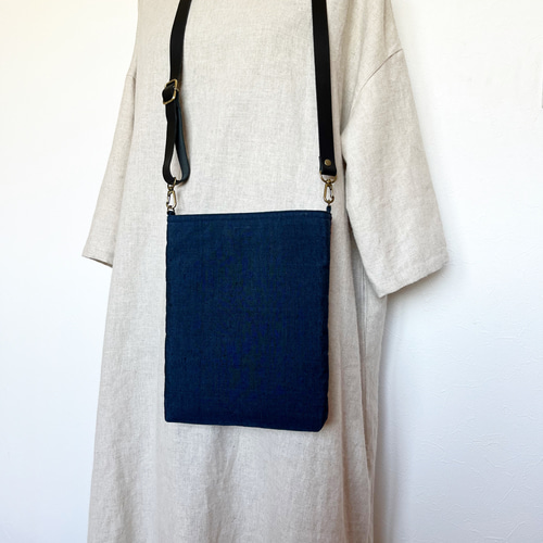 こぎん刺し ショルダーバッグ ショルダーバッグ craft_e°ru 通販