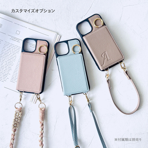 七宝 スマホケース(受注生産) 七宝柄 手帳型スマホケース オーダーメイド 本革レザー