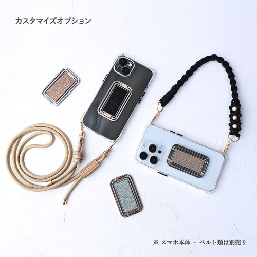 四つ角穴 iphone17 16e pro 透明 ケース ソフト スマホリング スタンド