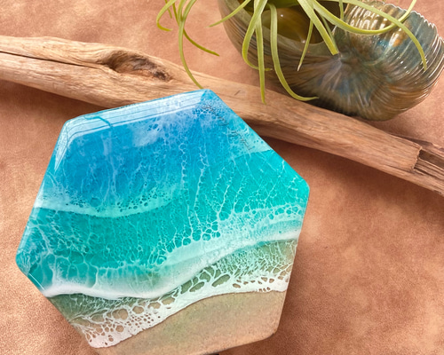 レジンアート　小物置き 8eed043affef260acf3e4545b60f8d