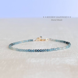 レン◆高品質✧ブルームーンストーンブレスレット✧14kgf 14KGFブレスレット◇Chain and beads◇ブルームーンストーン
