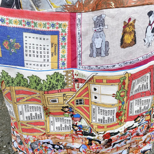 古着 ヴィンテージ vintage スカート パッチワーク ファブリック
