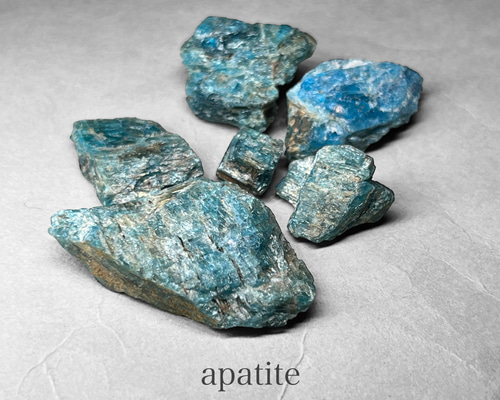apatite / アパタイト原石 B ( 6個セット ) 天然石 N.st 通販 18232302