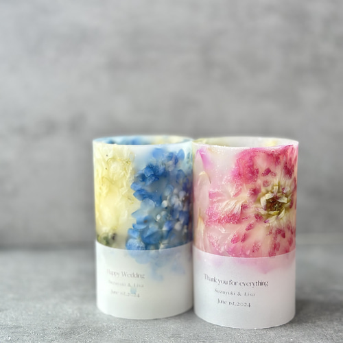 ブーケキャンドル Mサイズ2本 キャンドル・キャンドルホルダー