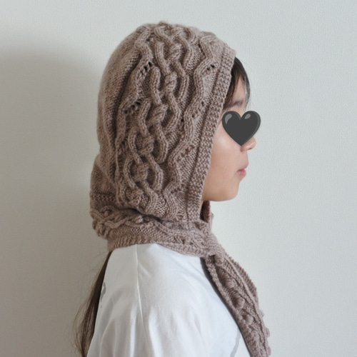 ORIENT MILLINERY フード付きマフラー himawarinosora_xyw1013-fzsm151