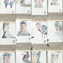 毎月ハシビロコウカレンダー　2026年に変更可能 13枚目の画像