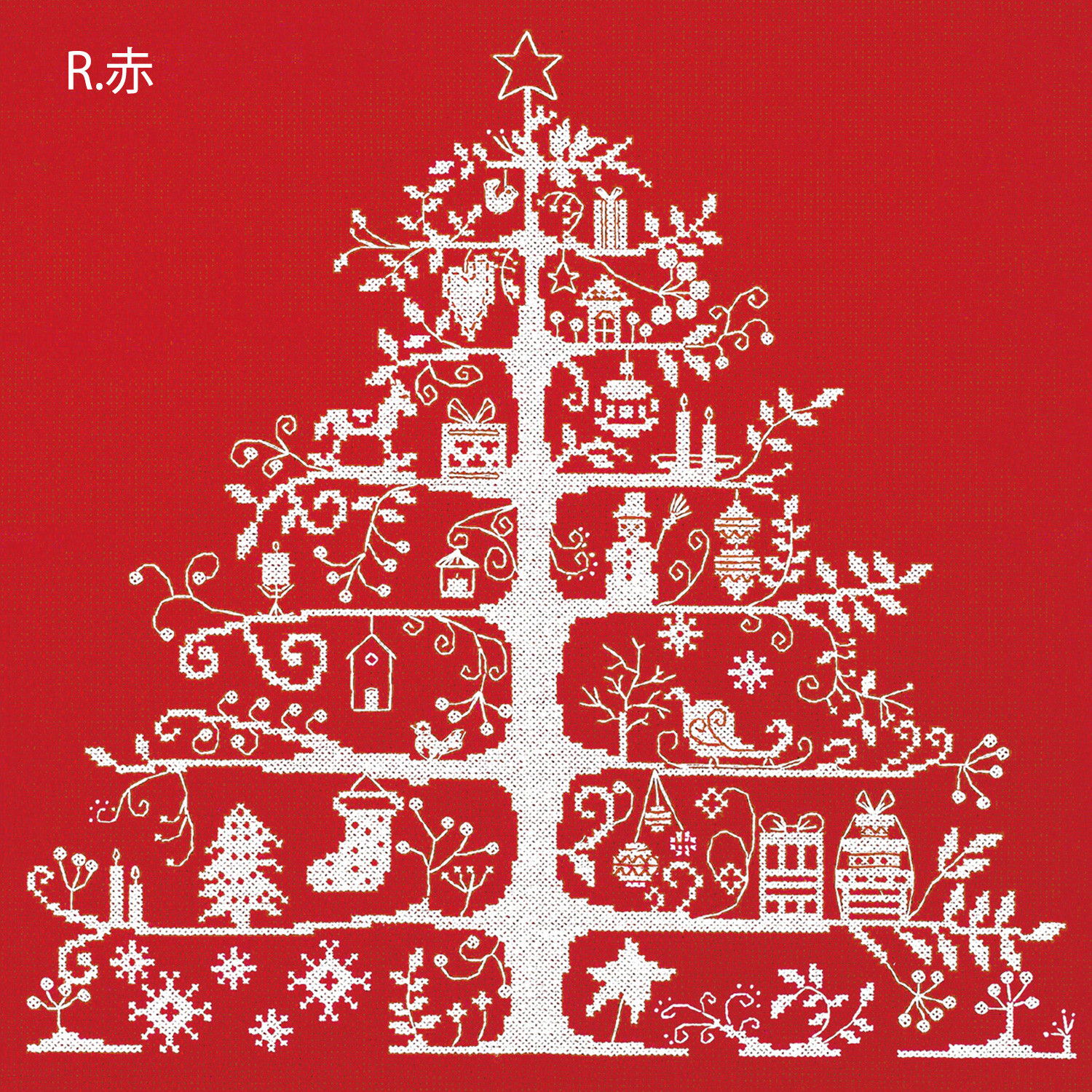 新入荷！クリスマス準備に！『DMC製 クロスステッチ 刺しゅうキット