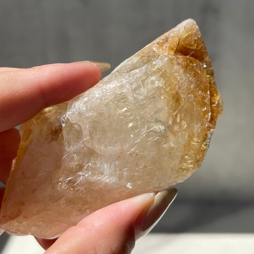 ブラジル産 シトリン 原石 ② 黄水晶 鉱物 天然石 その他インテリア