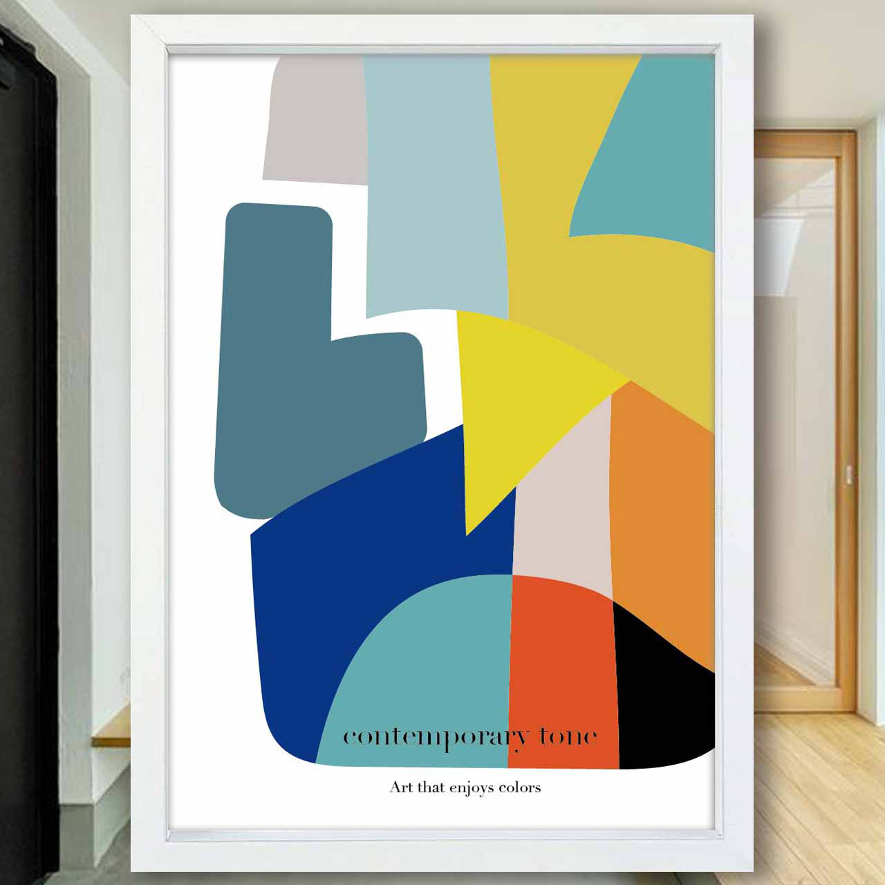 近代の色　イラスト　ポスター　A4 A3 A2 A1　アート  　アートポスター　sei検索　2774