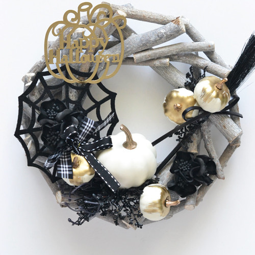 ハロウィンリース リース DRESS UP NY e-Shop 通販｜Creema(クリーマ  