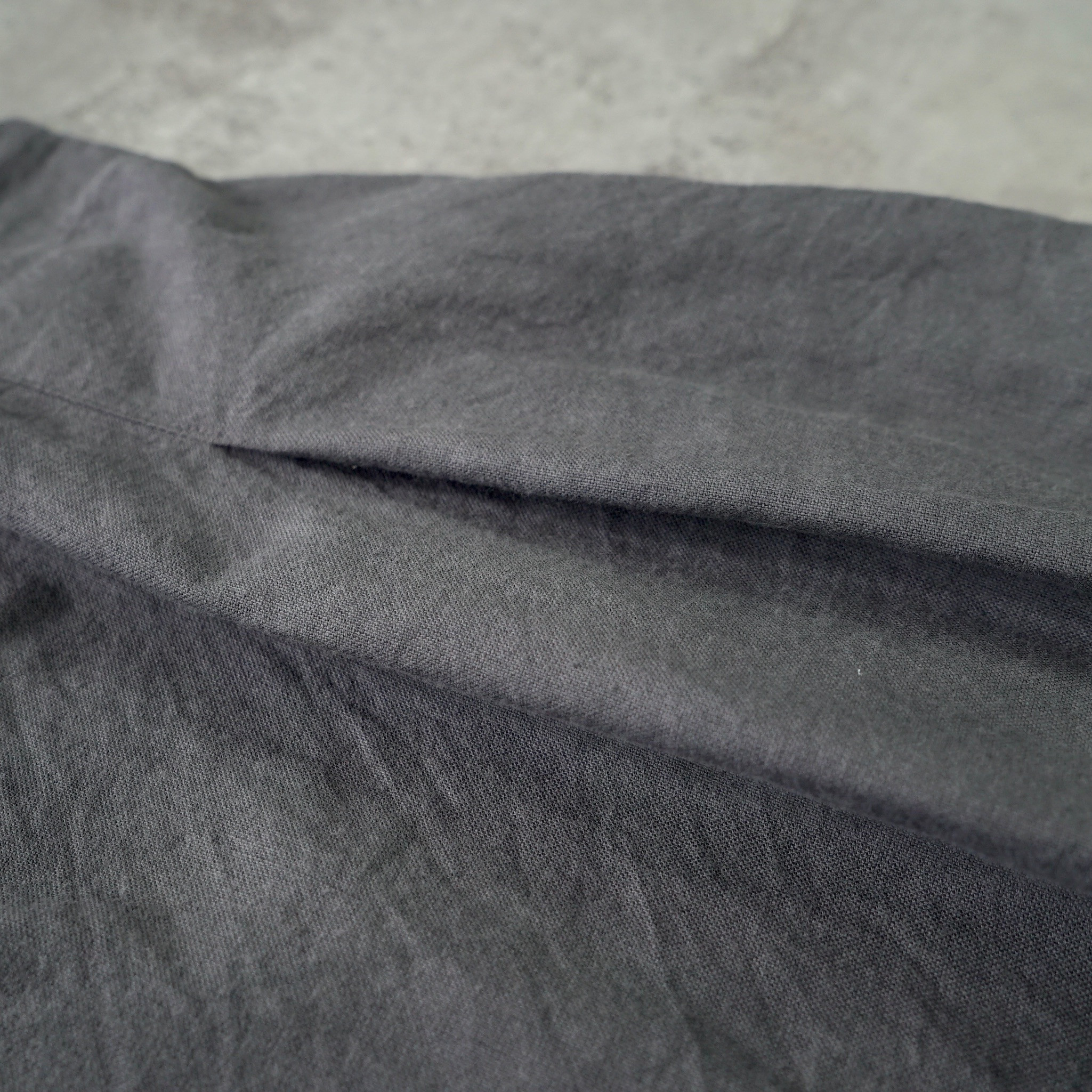 サロペットスカート/グレー/三河織物 サロペットスカート/グレー/三河織物