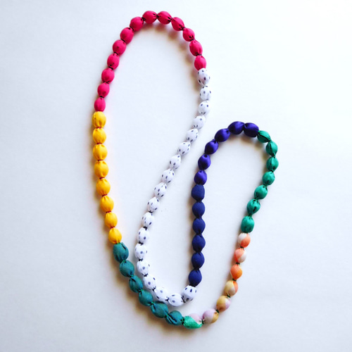 金属ゼロ 被るだけ carnival テキスタイルジュエリー5種 80