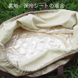 大容量の帆布バッグ【サンドイエロー】キャンプの調理道具入れにおすすめ！　 12枚目の画像
