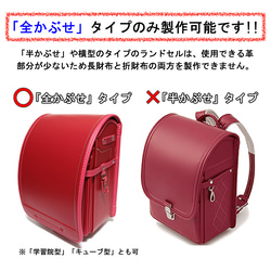 ランドセルリメイク 選べるお財布・小物ほか7点セット ミニミニランドセル付き／内側にヌメ革・スキミング防止素材 職人仕上 8枚目の画像