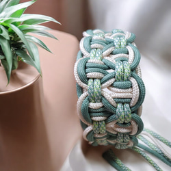 パラコード花ビーズ花チャーム ペット服・アクセサリー ユキ 通販