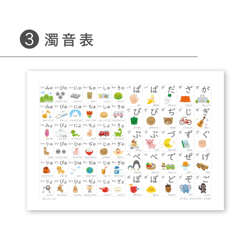 A3サイズ - 知育ポスター【ラミネート加工あり】1枚 おもちゃ・人形