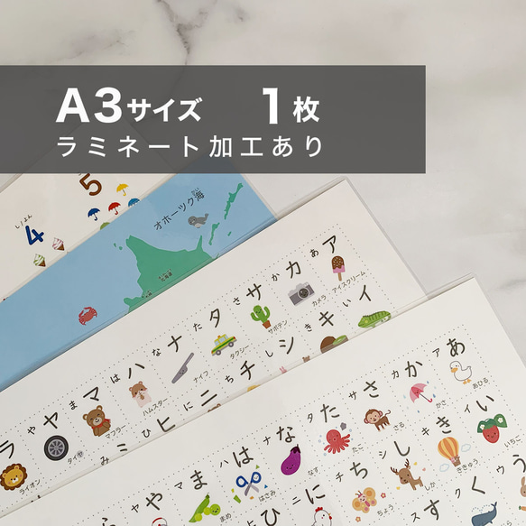 【送料無料】平埜生成さん掲載ページ（約A3サイズ）#6566 A3サイズ - 知育ポスター【ラミネート加工あり】1枚 おもちゃ・人形