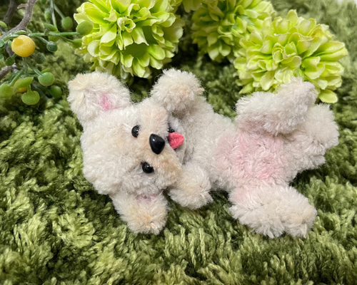 モールアートアニマル トイプードル こども アートドール トイプードル