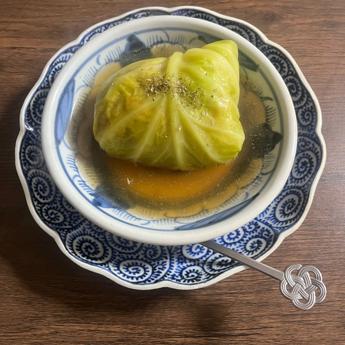 伊万里染付花紋なます皿 5枚組 お椀・ボウル・鉢 antique art nozomi