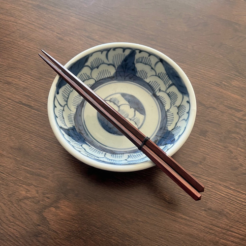 伊万里染付花紋なます皿 5枚組 お椀・ボウル・鉢 antique art