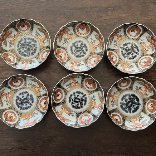 ◼️色絵磁器◼️絵皿・40枚セット ◼️食器・絵皿・色絵磁器◼️40枚セット◼️