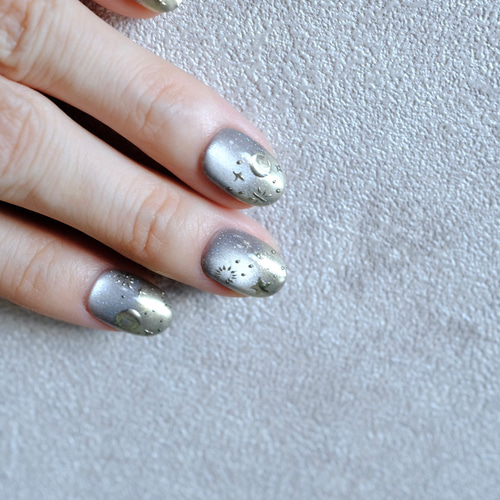 star parade | ネイルチップ マグネットネイル ミラーネイル ゴールド