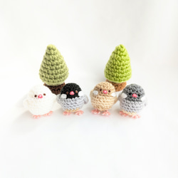 VietnamHandmade 手作あみぐるみ 帽子付きキャラクター ぬいぐるみ