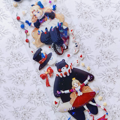 海外 PETテープ マスキングテープ くまさん氷