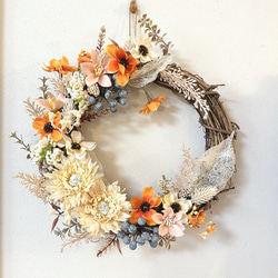 ハロウィンリース ハロウィン 秋 秋リース プレゼント ギフト