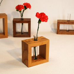 二輪挿しセット0723 一輪挿し・花瓶・花器 WOODY-CUBE 通販 5162645