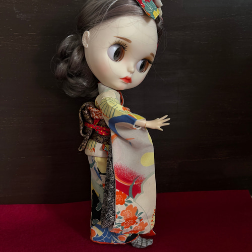22cmドールさん振袖 0214 ブライス アイシードール その他人形