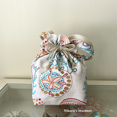 S＊様❣️ハンドメイド＊肩掛けビックトート＊巾着バック＊ふっくら