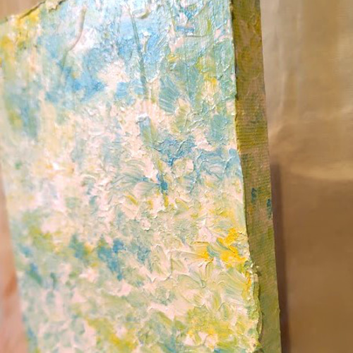 抽象画 原画 無題 アート インテリア アクリルΩ
