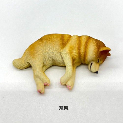 マグネット付き 柴犬 かわいい ミニチュア 犬 わんこ フィギュア