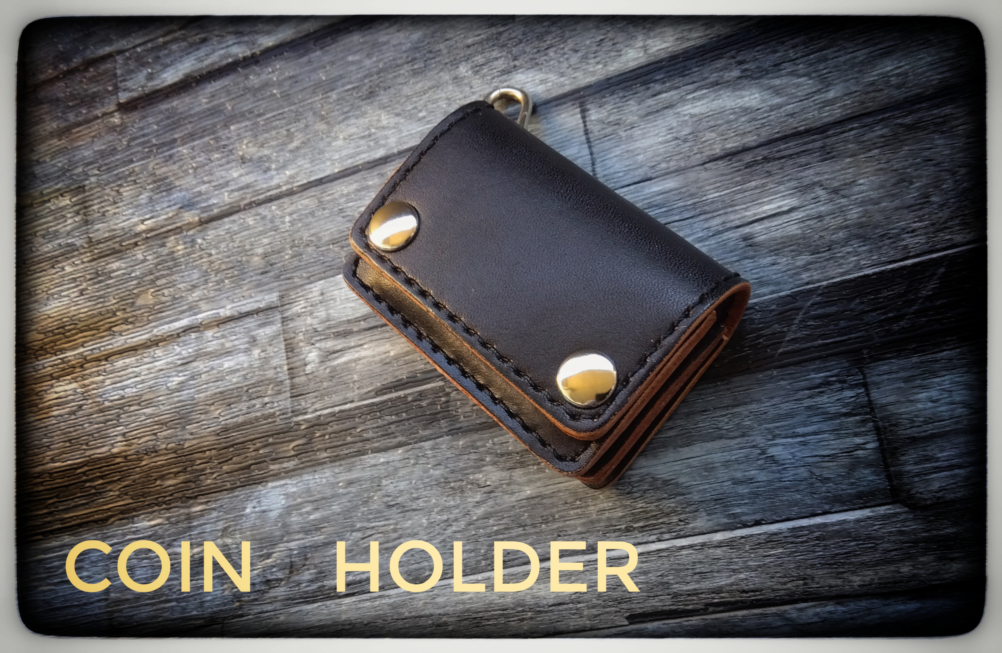 ◆　COIN　Holder　◆　トラッカーウォレット　タイプ　◆　コインケース